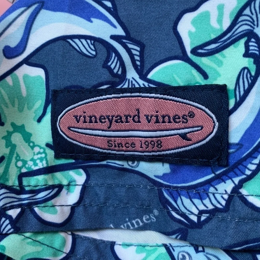 Vineyard Vines Marlin Flowers Chappy Swim Trunks